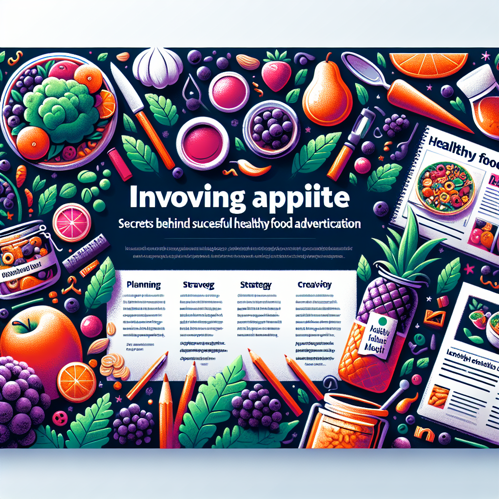 Menggugah Selera: Rahasia di Balik Iklan Makanan Sehat yang Sukses