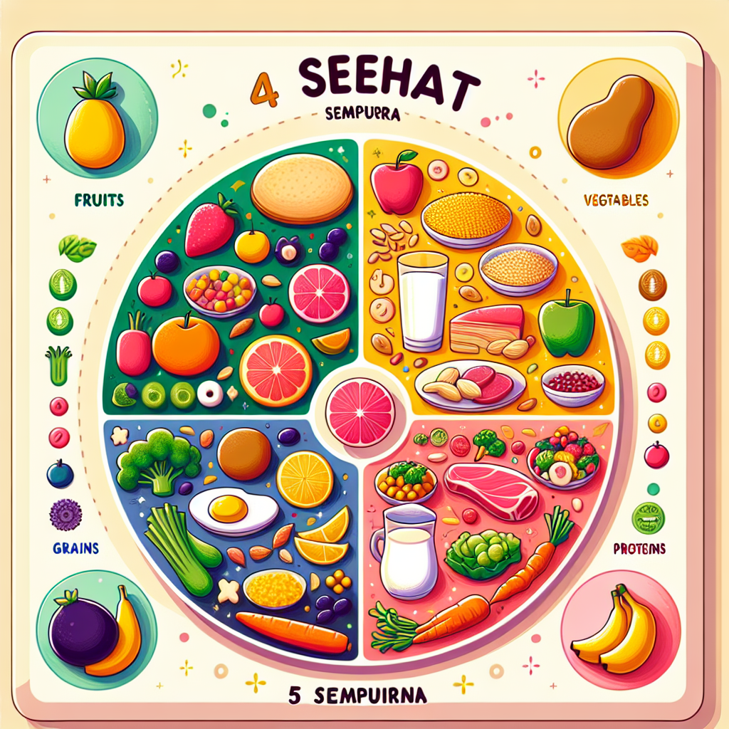 Panduan Praktis Membuat Menu Makanan 4 Sehat 5 Sempurna untuk Kesehatan